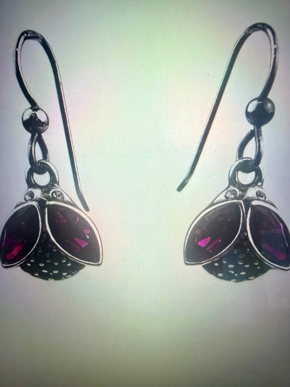 💕 Rare Brighton Lucky Ladybug Earrings
